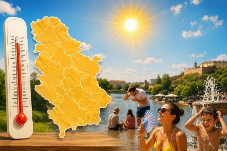 POČELO JE! SPREMITE SE ZA PAKAO NA ZEMLJI! Novi toplotni talas doneo +26°C već u cik zore, a EVO ŠTA NAS ČEKA
