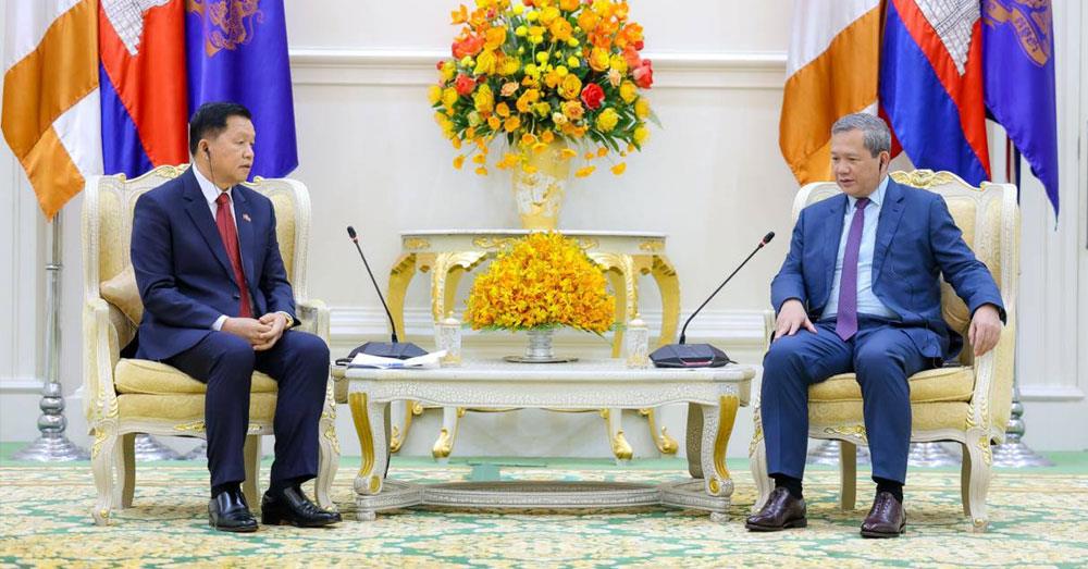 Cambodia, Laos Agree to Strengthen and Expand Security Cooperation