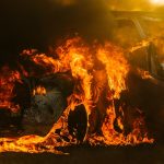 „Audi“ nikšićkih tablica oštećen u požaru u Gusinju, osumnjičeni procesuiran