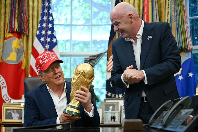Trump confirms asking Fifa to review Balogun red card