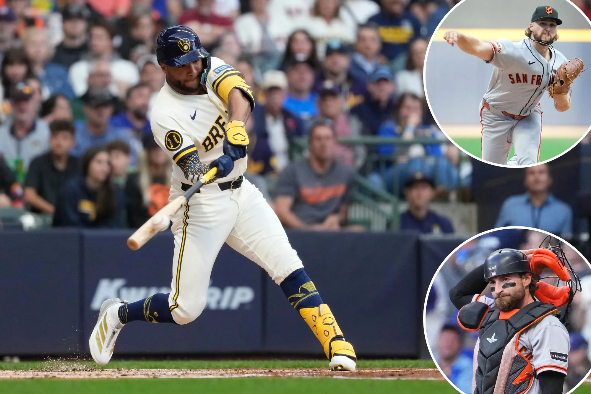 Despite early lead, Giants fall 16-2 to Brewers in embarrassing fashion