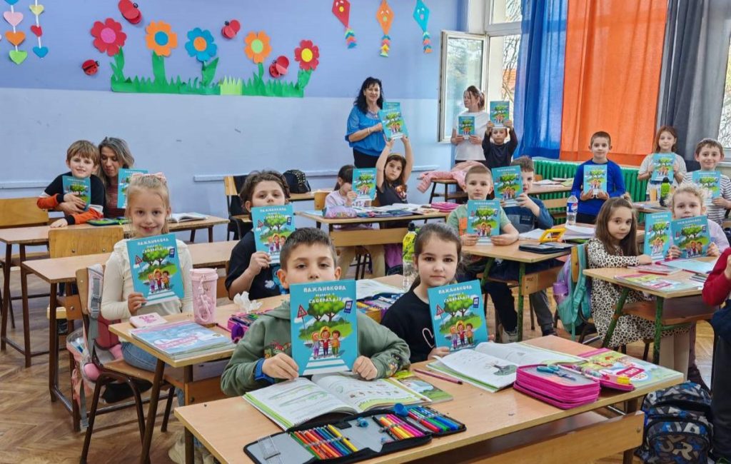 „Pažljivkova pravila u saobraćaju“ ponovo među najmlađima u Leskovcu