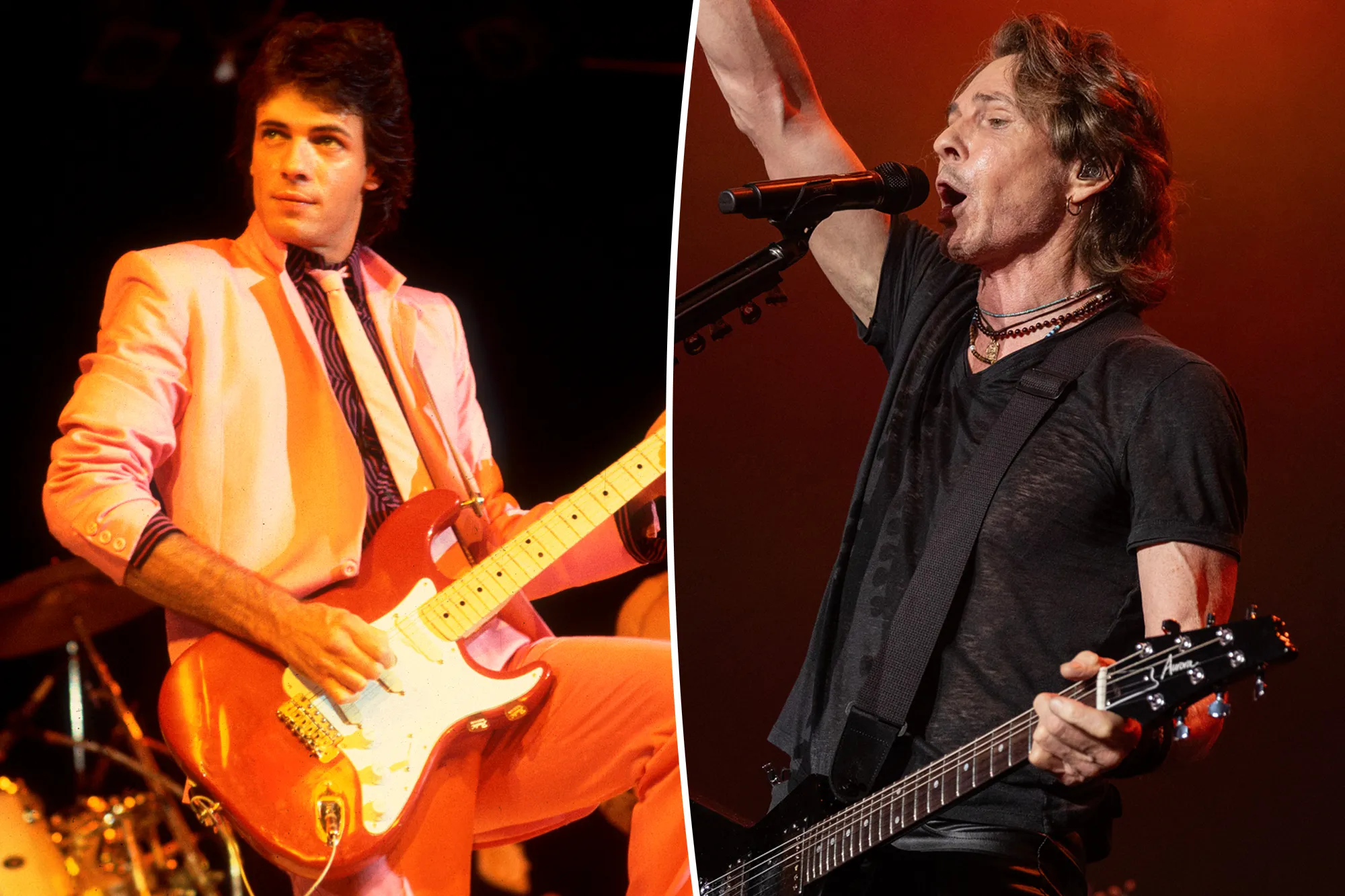 Iconic ’80s rocker shows off ripped body at 76 while performing shirtless