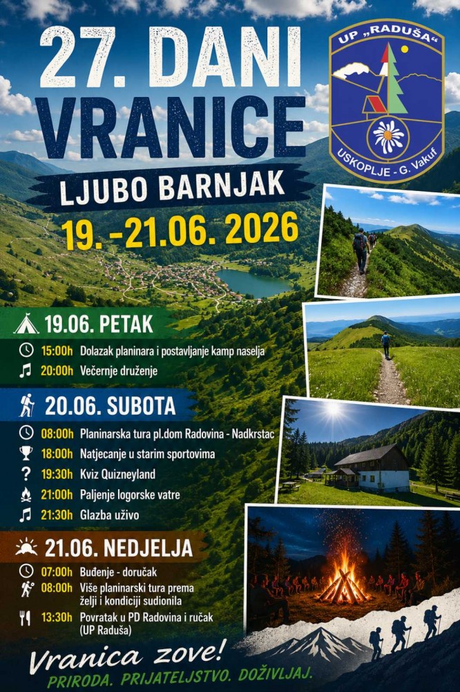 27. Dani Vranice 2026
