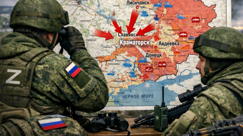 	Rusi nadiru prema Slavjansku i Kramatorsku – od Limana, Raj-Aleksandrovke i Konstantinovke
