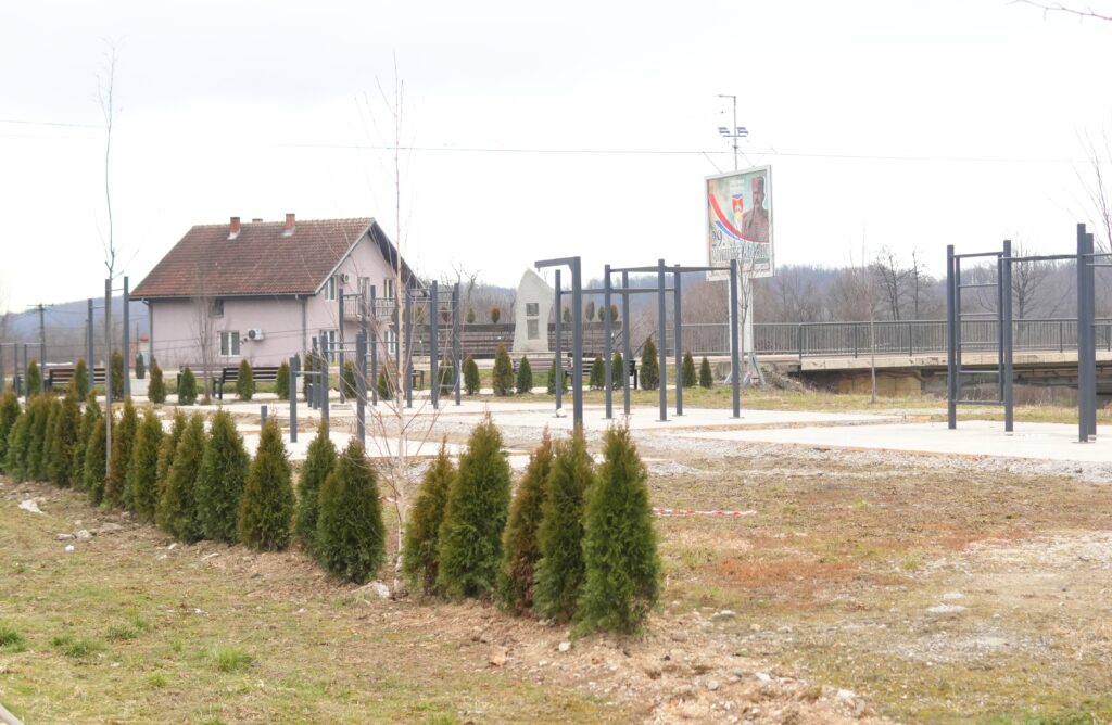 Teretana na otvorenom u Linijskom parku