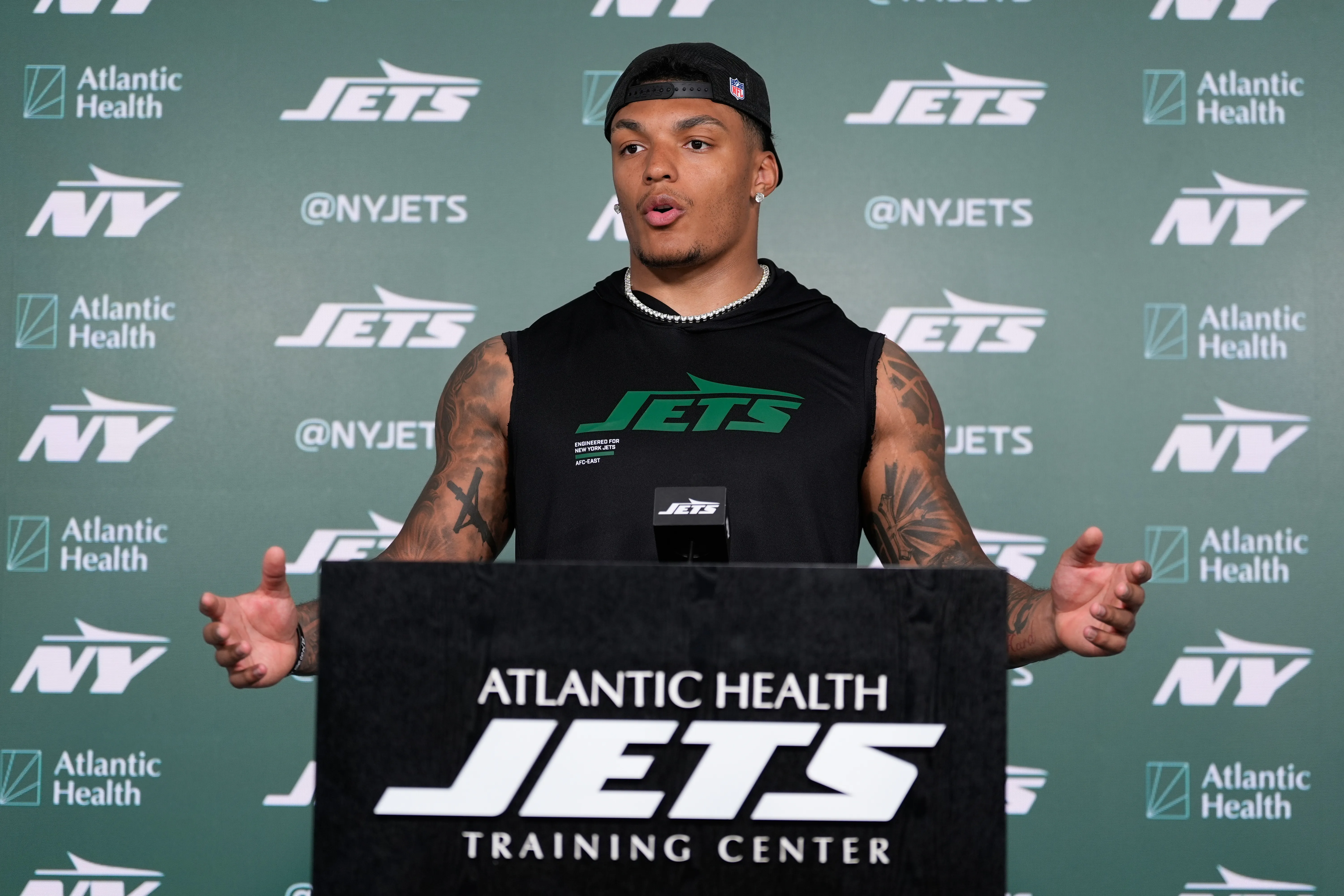 Braelon Allen returns to Jets bigger, stronger after lost season
