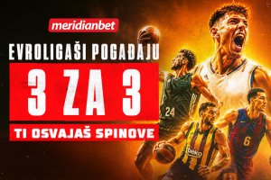Finale Evrolige donosi spektakl - Meridian deli besplatne spinove za svaku trojku!