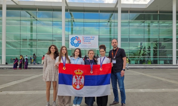 Kragujevčanka Irina Stanišić osvojila BRONZU na Evropskoj matematičkoj olimpijadi za devojke u Francuskoj
