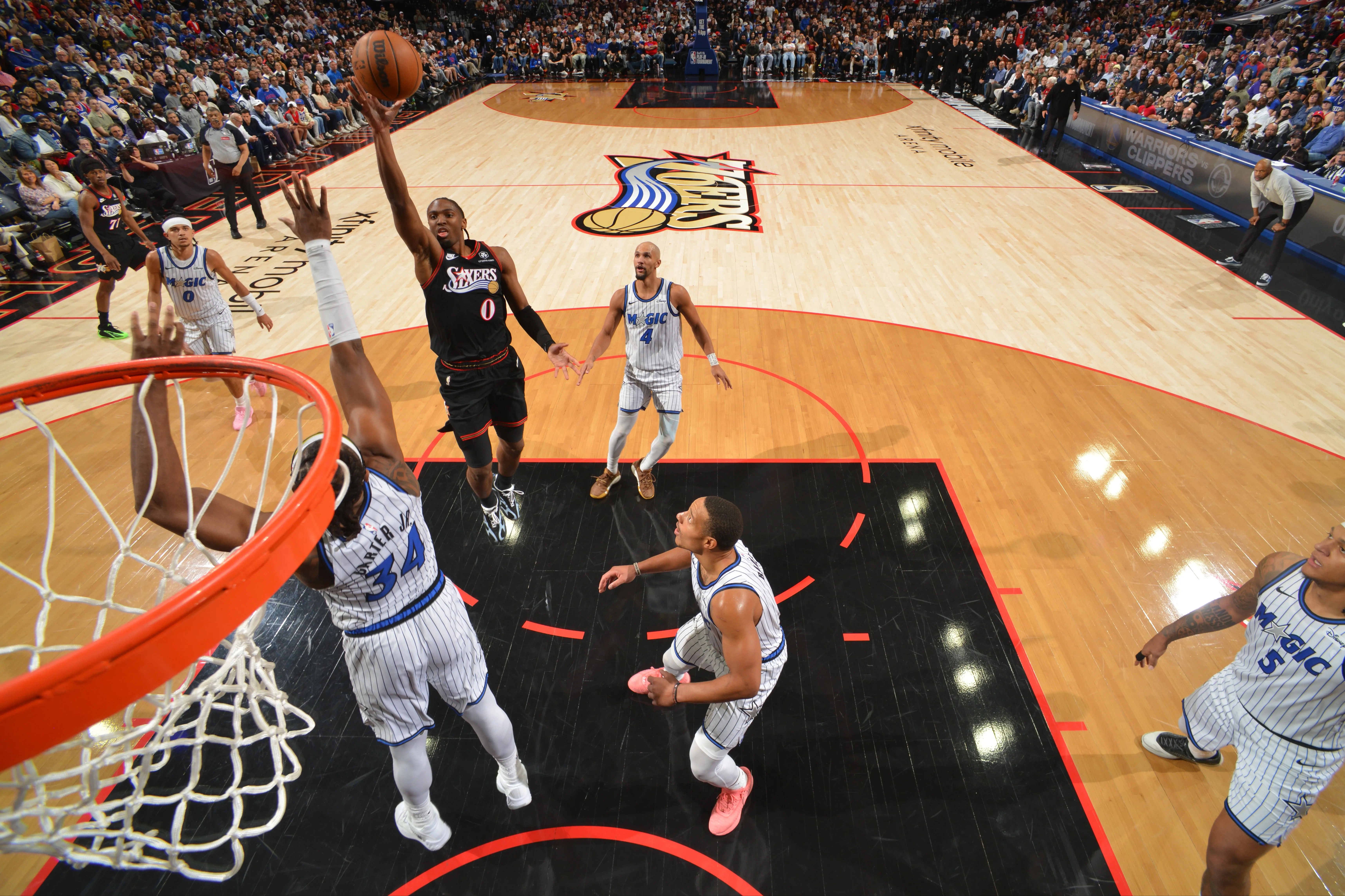 Tyrese Maxey leads 76ers past Magic to set up first-round series against rival Celtics