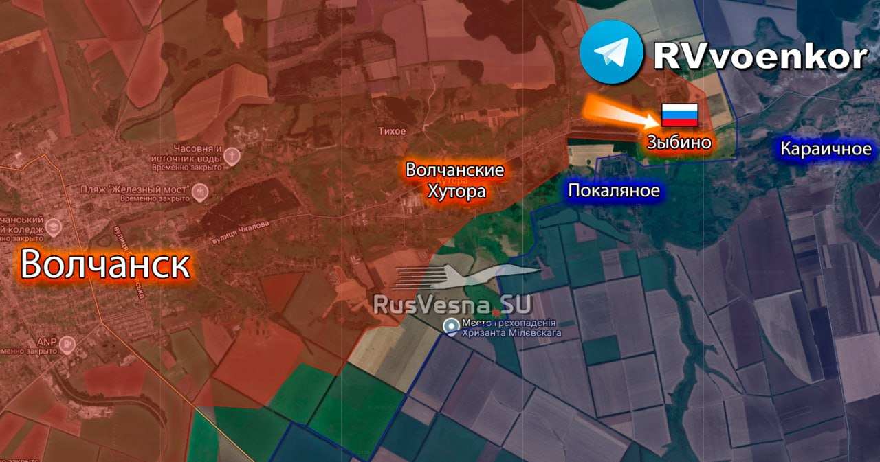 Ruska voјska oslobodila Zibino u Harkovskoј oblasti (MAPA) 