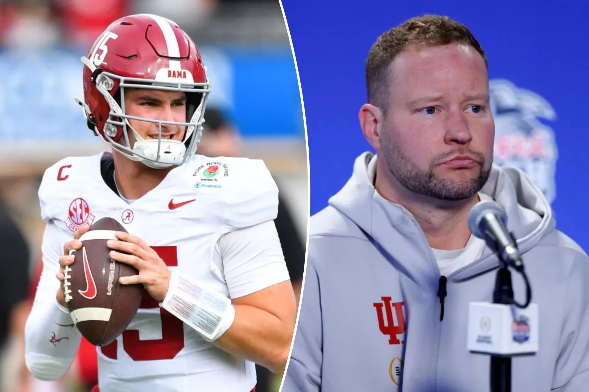 Indiana defensive coordinator punches back at Ty Simpson’s ‘bad take’, chides Alabama fans