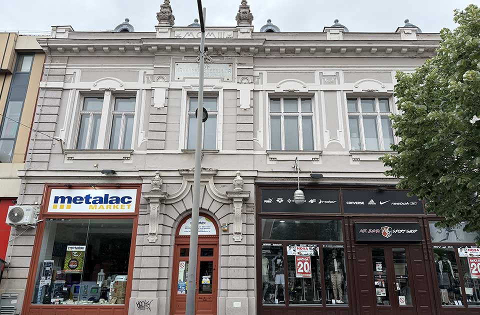 Zgrada u srcu Zrenjanina i dalje čuva ime Prve hrvatske štedionice