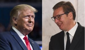 Vučiќ: „Od noќeska tarifite za Srbija poveќe ne postojat“; „Amerika gi ukina carinite od 35 otsto“