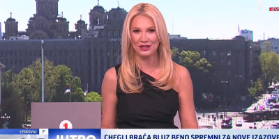 Srbi kao hipnotisani gledali u voditeljku Prve: Kažu da ima najbolje noge na TV - Minjak zapalio jači pol!