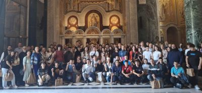 Učenice iz Žbevca i Levosoja na Republičkom takmičenju iz verske nastave u Beogradu