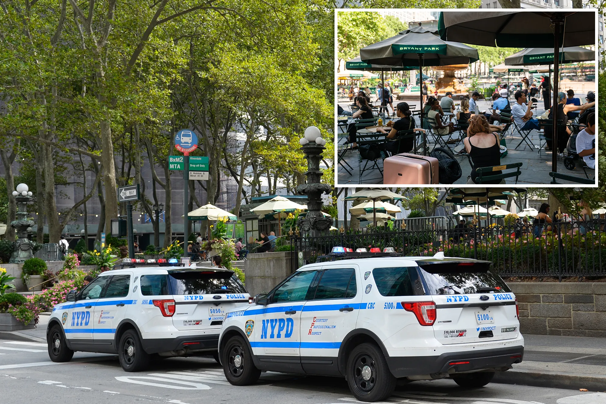 NYC homeless man hurls cell phone at baby in stroller during Bryant Park horror attack: cops