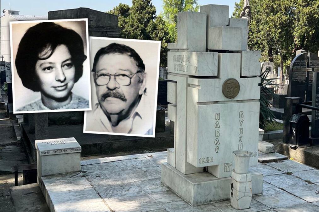 Preminula i supruga Pavla Vuisića, a na poslednjem ispraćaju skoro nikoga nije bilo: Porodična grobnica legendarnog glumca zapuštena, iz saksija raste korov