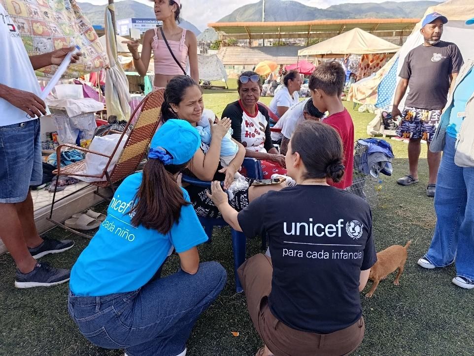 Unicef alerta de l'emergència infantil a Veneçuela i Andorra amplia els punts de recollida d'ajuda