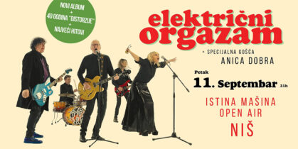 Električni orgazam i Anica Dobra u klubu Istina Mašina