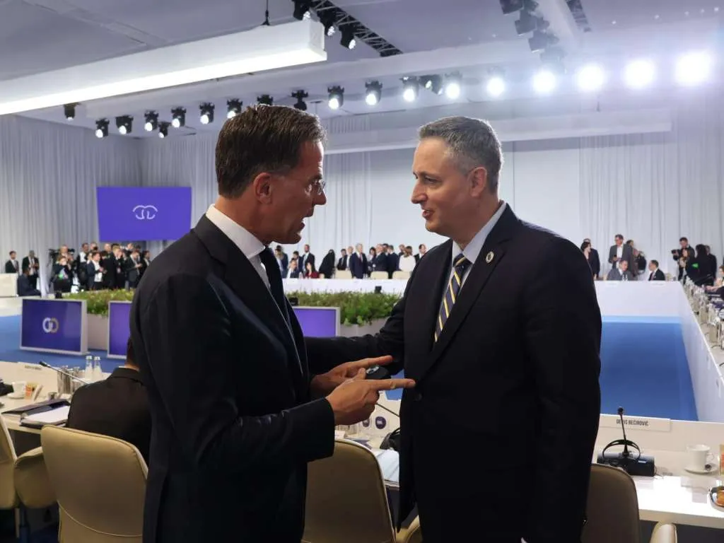 Becirovic and Rutte discuss Bosnia's NATO integration