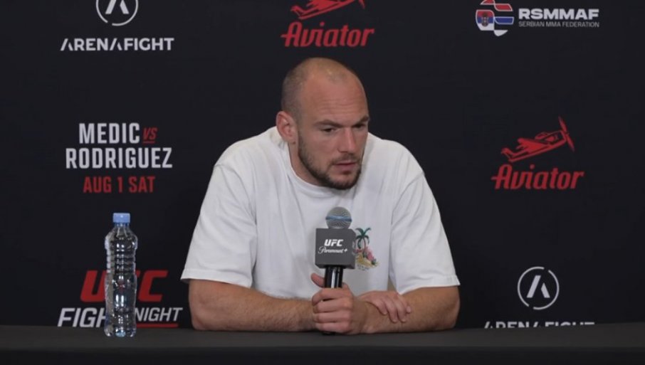 UFC GROZNICA TRESE BEOGRAD! Uroš Medić: Doveli smo UFC, sledeće što donosimo u Srbiju je šampionski pojas!