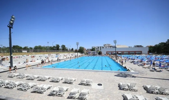 Sve spremno za IGRE NA VODI na Gradskim bazenima