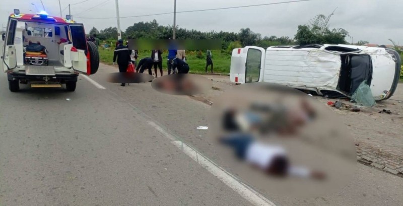 Autoroute de Grand-Bassam : Un véhicule percute un poteau électrique et fait 11 victimes