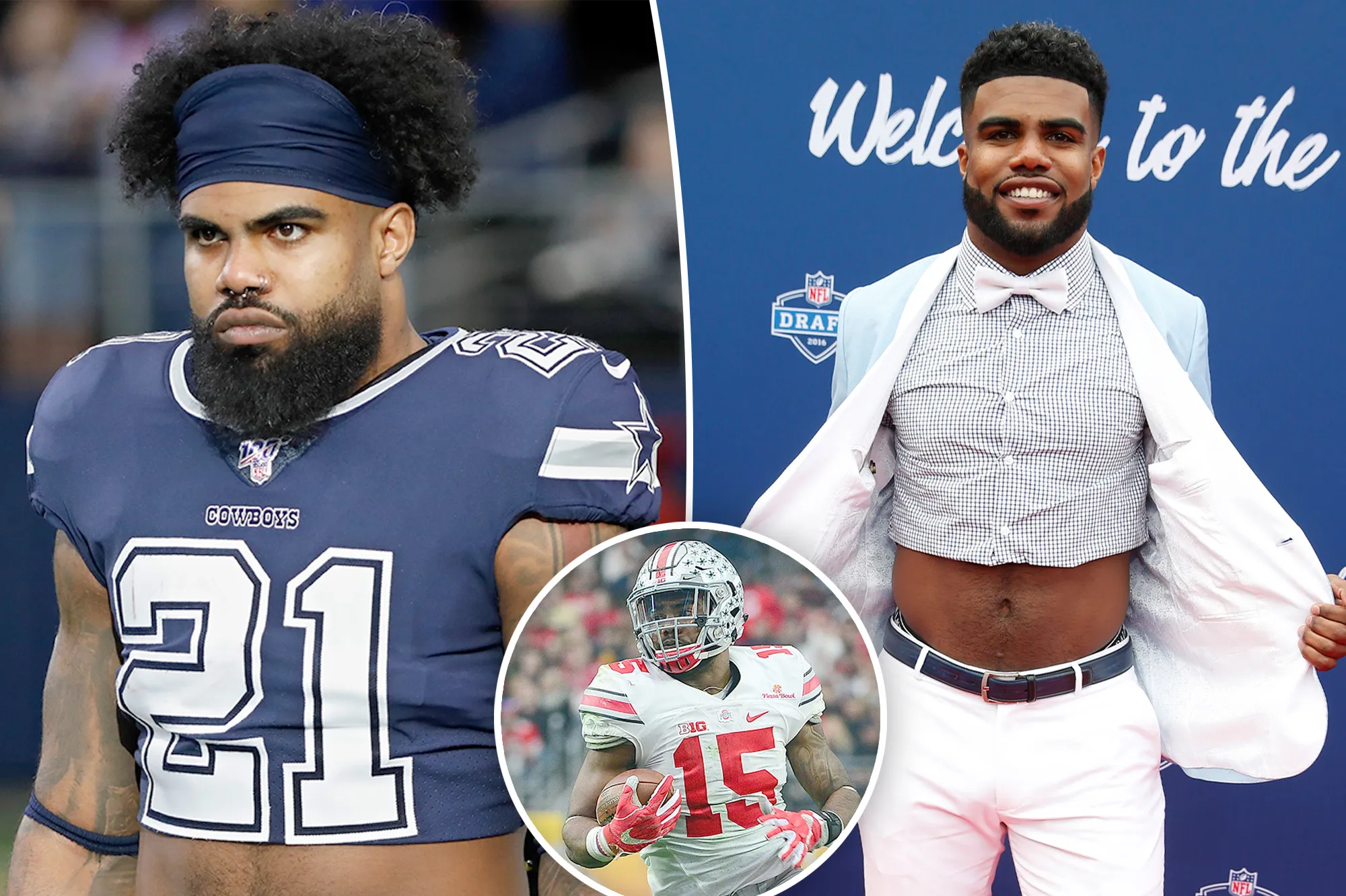 Former Cowboys star Ezekiel Elliott sues NCAA for cashing in on jersey sales and highlights