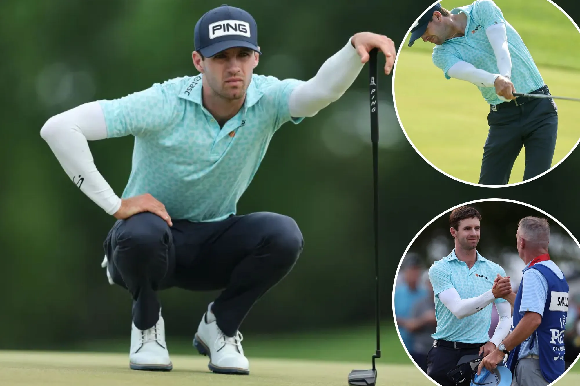 Spotlight-averse Alex Smalley will face biggest test yet in final round of PGA Championship