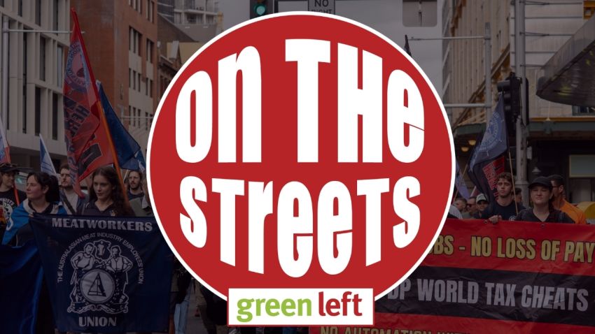 On The Streets: May Day marches and solidarity with the Global Sumud Flotilla