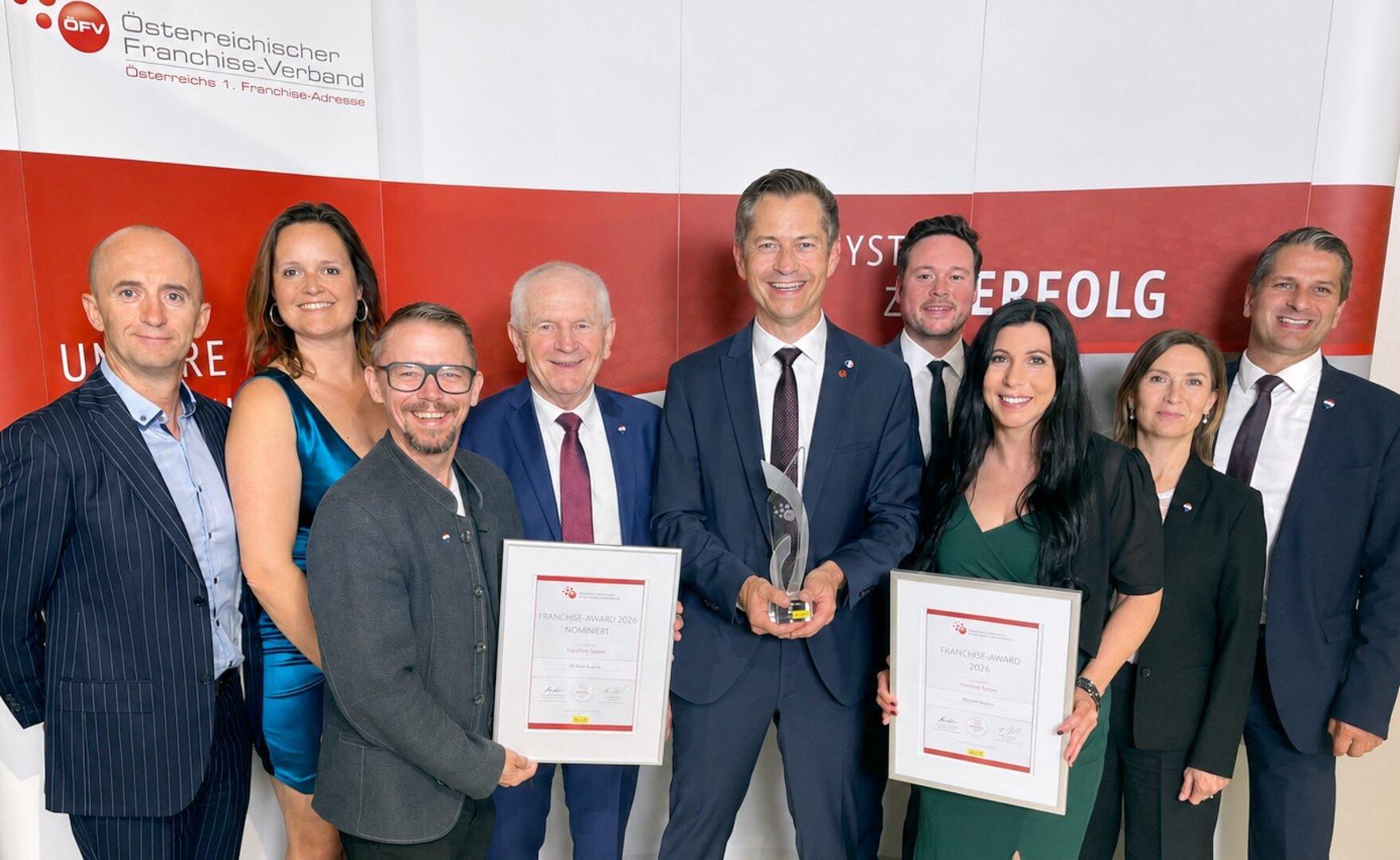 Amstettner Unternehmen holt sich Award für bestes Franchise-System