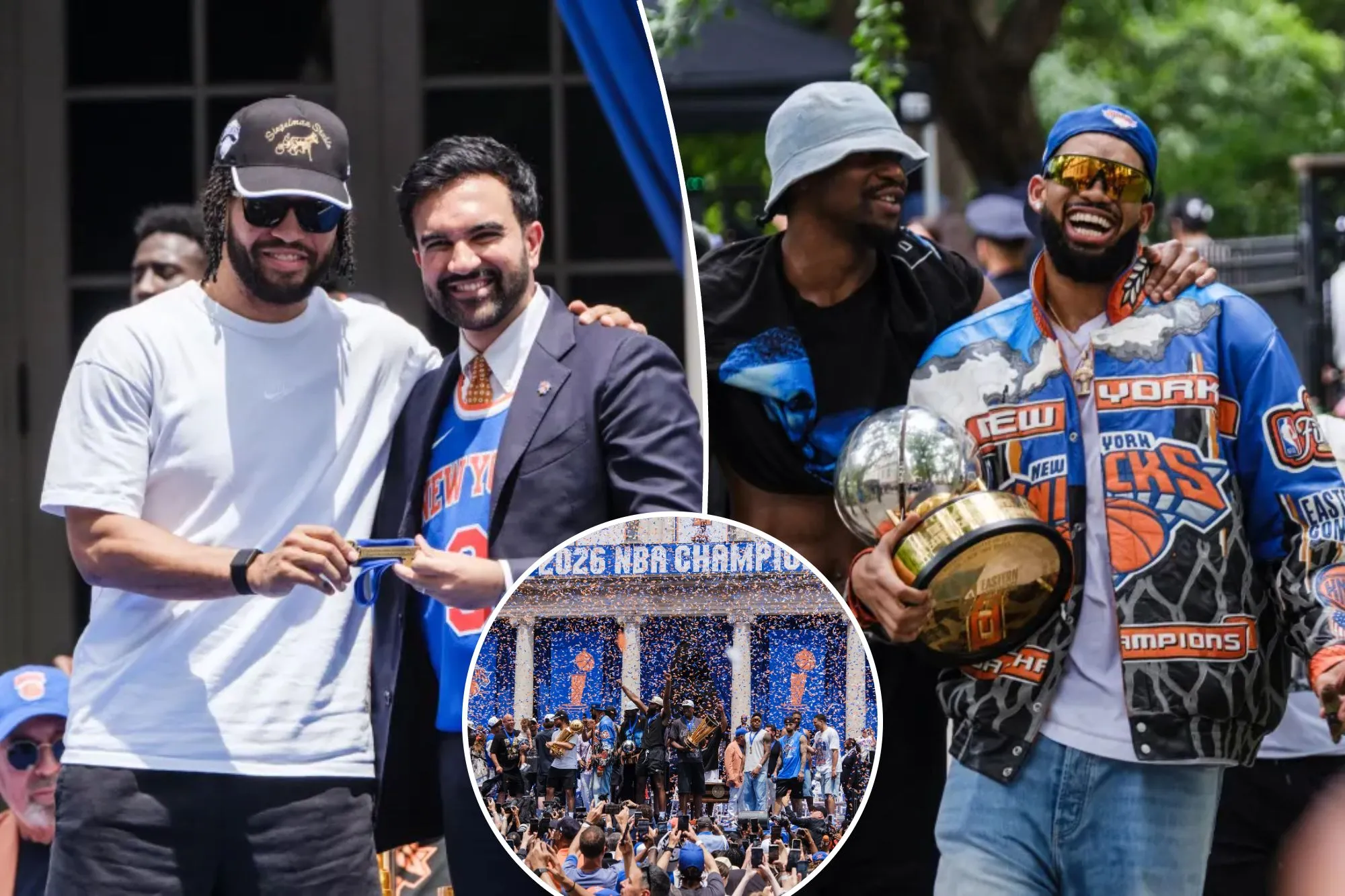 Unifying Knicks parade moment exactly what team — and city — deserved