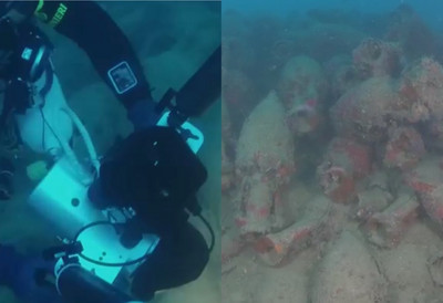 (VIDEO) Šokantno otkriće u dubinama mora: "Ostao sam bez daha", ronioci kod Sicilije pronašli rimski brod pun blaga starog više od 2.100 godina