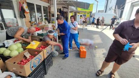At least five killed in Ukrainian strike on Russian market – governor