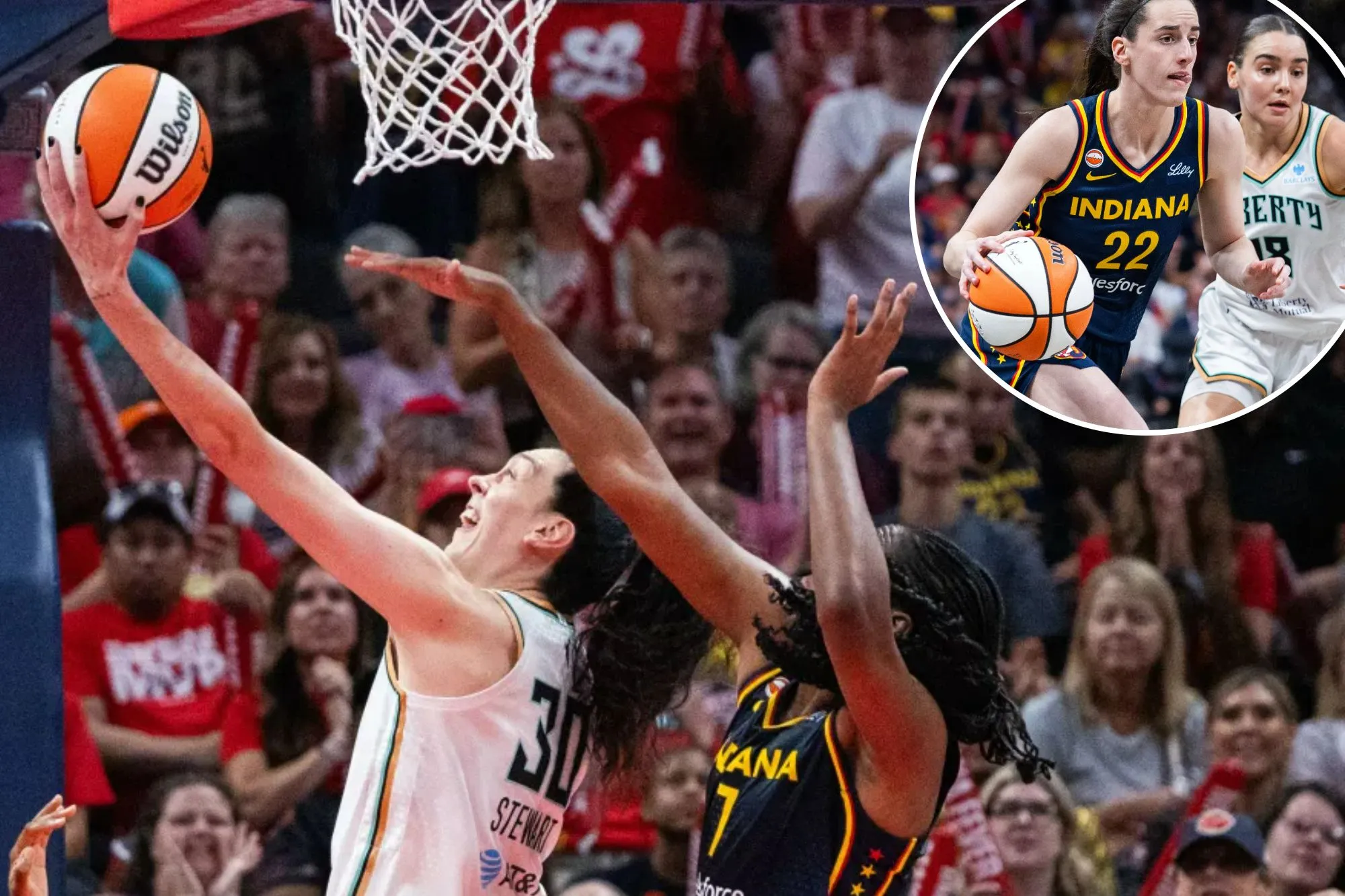 Liberty crushed by Caitlin Clark, Fever after unraveling in pitiful third quarter