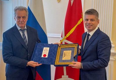 Gujon započeo posetu Ruskoj Federaciji sastankom sa predsednikom Komiteta za spoljne veze Sankt Peterburga