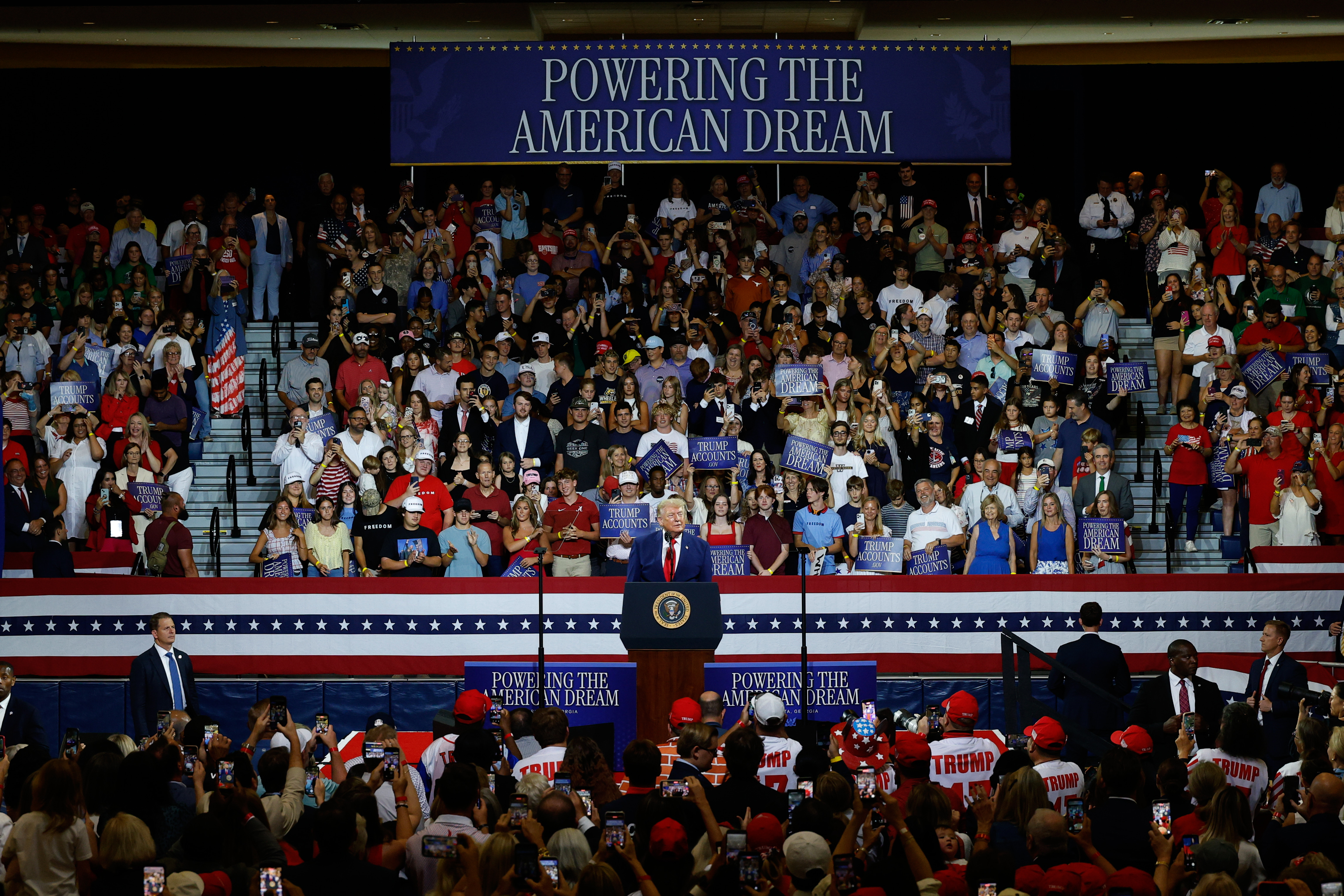 Trump is finally hitting the campaign trail. It’s not for a battleground member.