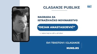 Tekst Bujanovačkih nominovan za Nagradu za istraživačko novinarstvo „Dejan Anastasijević 2026“