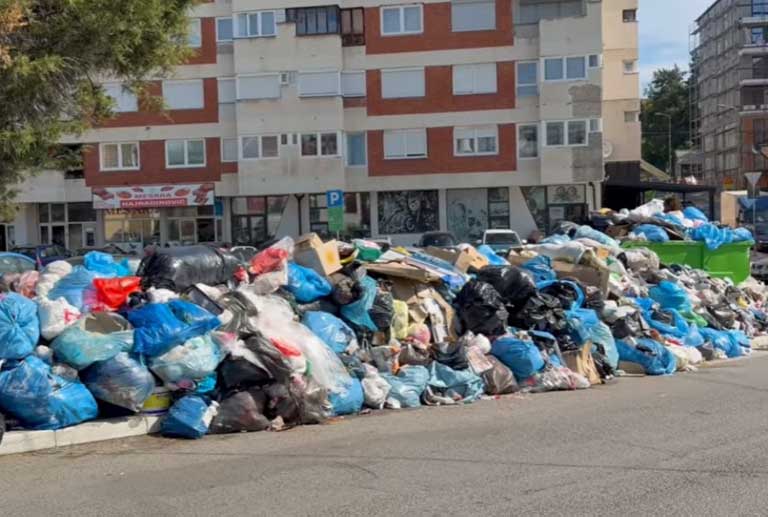 Sjenica uvela vanrednu situaciju zbog otpada: Deponija blokirana, smeće preplavilo grad