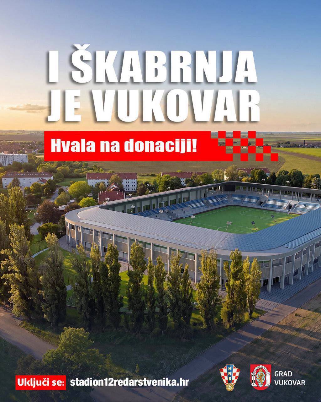 Branitelji Domaljevca i Šamca donirali 2.500 eura za stadion ’12 hrvatskih redarstvenika’ u Vukovaru