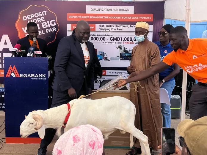 Mega Bank Rewards Three Lucky Winners in Tobaski Raffle