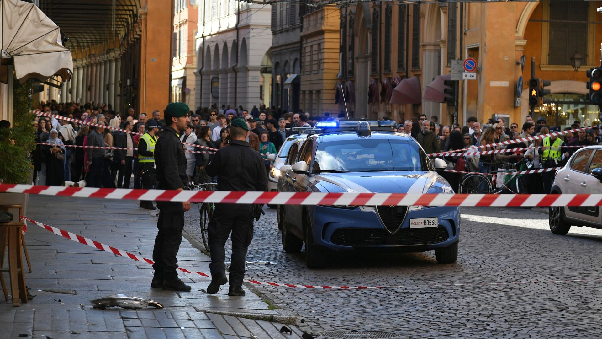 Eight injured after car ploughs into pedestrians in Italy