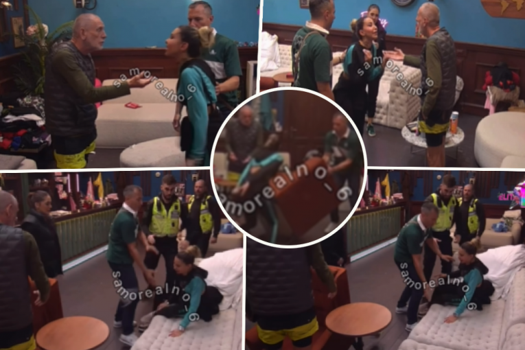 ANELI AHMIĆ POZLILO, IZVODE JE IZ RIJALITIJA?! Trese se i baca po podu, Lepi Mića ZAVAPIO U KAMERU - SVI SE SJATILI!