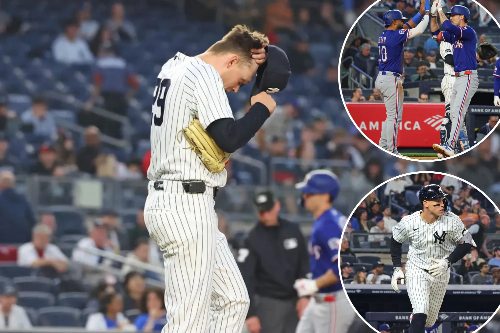 Yankees produce rare stinker as Will Warren shelled by Rangers