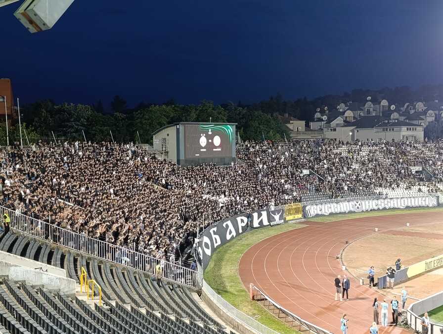 HUMSKA PROKLJUČALA VEĆ  NA STARTU: Partizan ekspresno poveo protiv Luksemburžana...