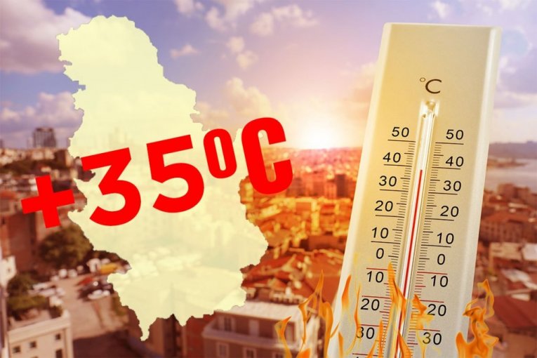 TEMPERATURA DO 36 STEPENI! U Srbiji danas sunčano i toplo, u OVIM krajevima posle podne kiša!