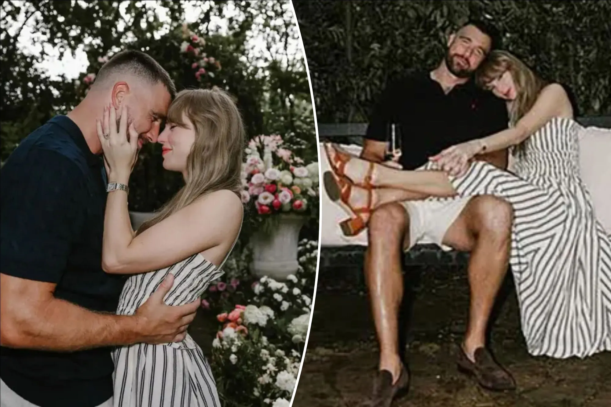 Taylor Swift, Travis Kelce closely collaborated with same designer for MSG wedding looks