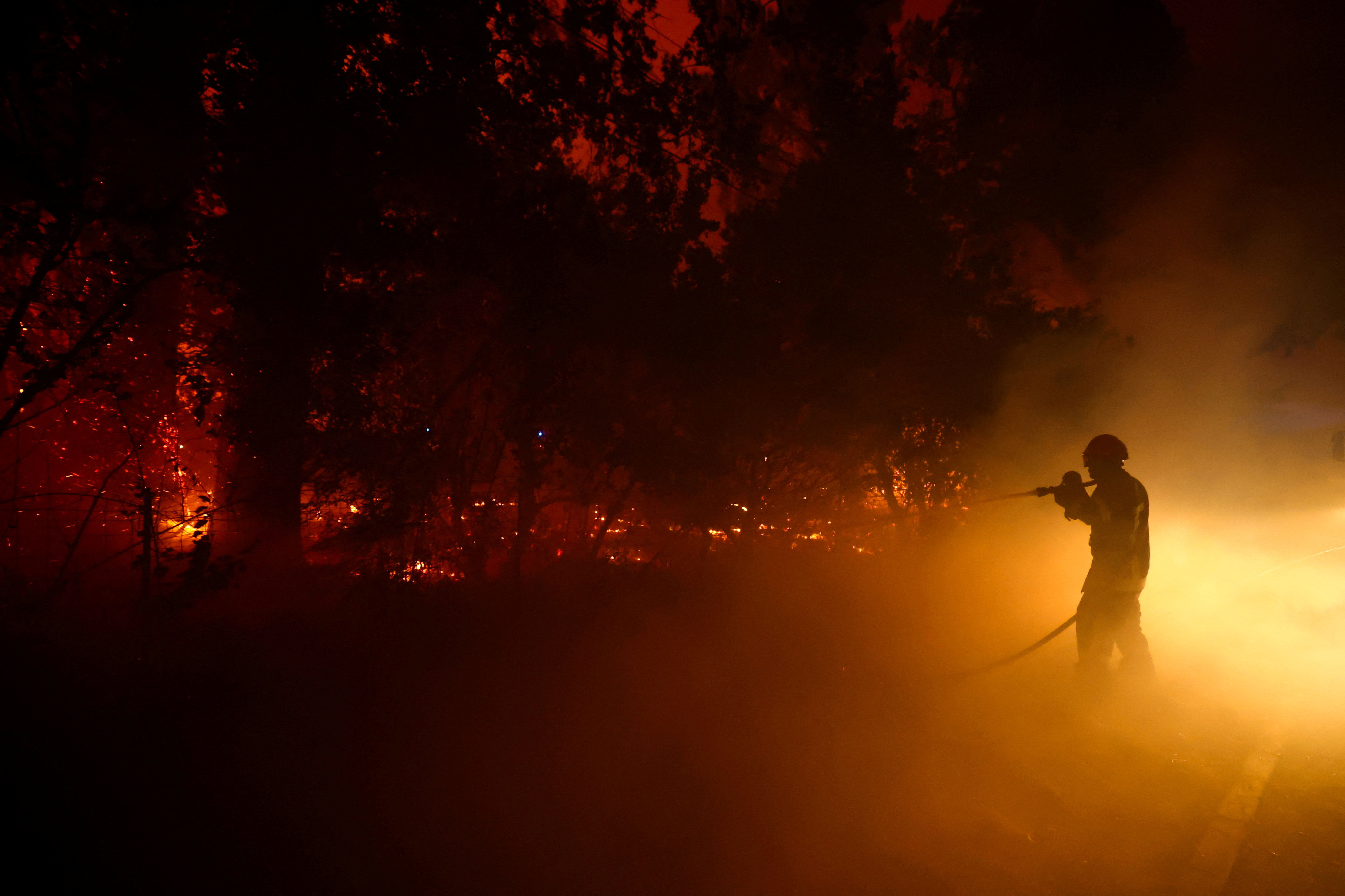 France orders total evacuation of popular tourist region as wildfires rage