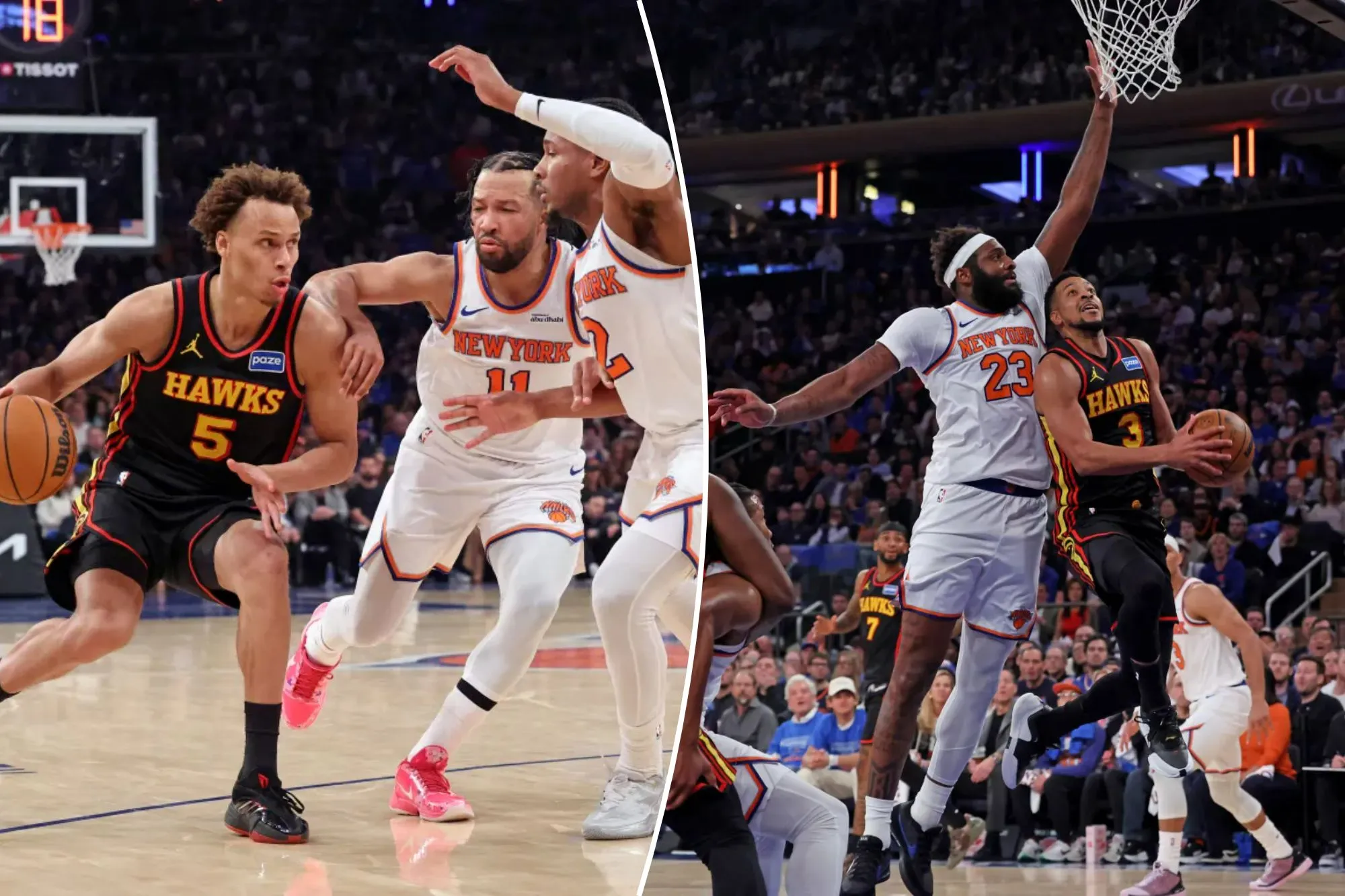 Knicks flipped switch to neutralize Hawk’s strategy that was a growing problem